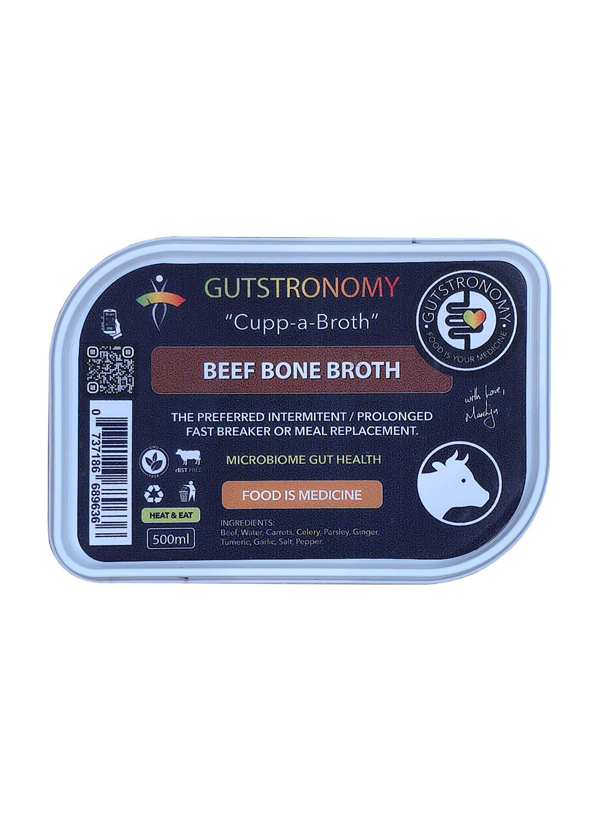 Beef Bone Broth 500ml