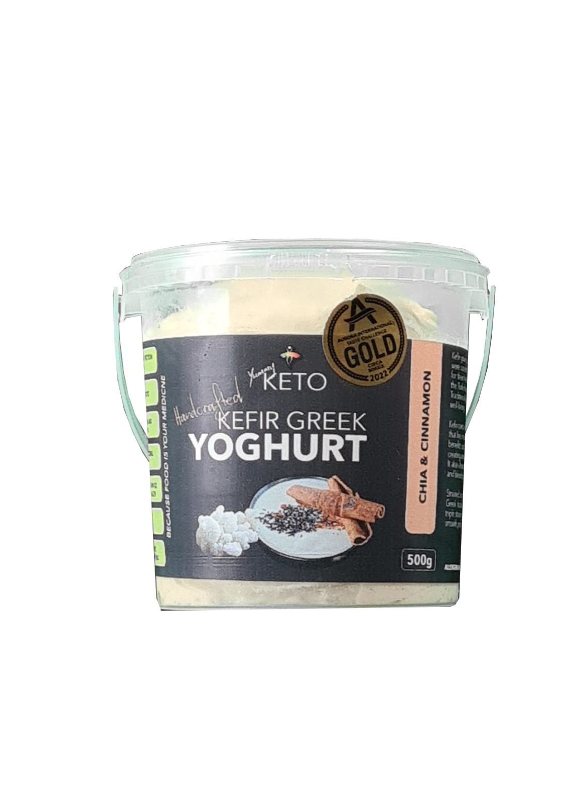 Chia Cinnamon Kefir Greek Yoghurt